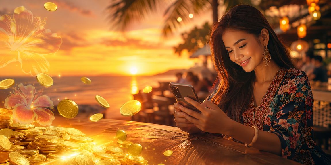 Pemain mengakses kasino langsung padu88 melalui telefon mudah alih di Kota Kinabalu