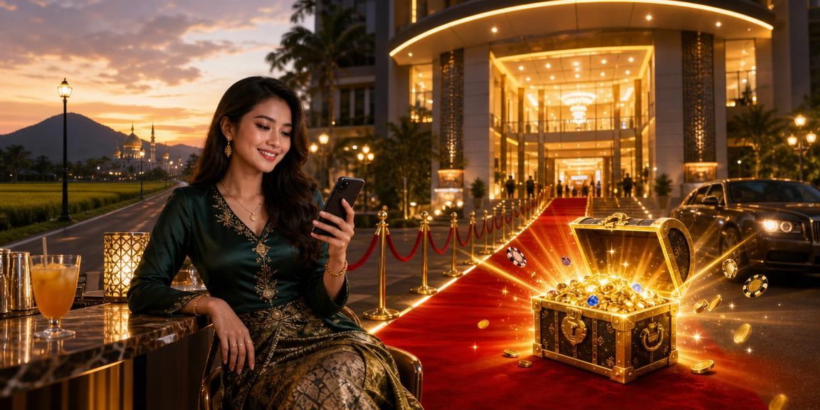 Pemain Malaysia memainkan permainan meja kasino melalui telefon mudah alih